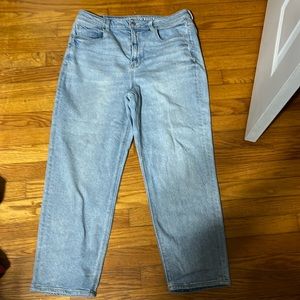 American Eagle Mom Straight Jeans Size 12Short